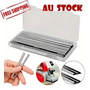 10x 82mm Planer Blades Reversible Carbide For MAKITA BOSCH HITACHI DWALT in Box - Picture 1 of 2