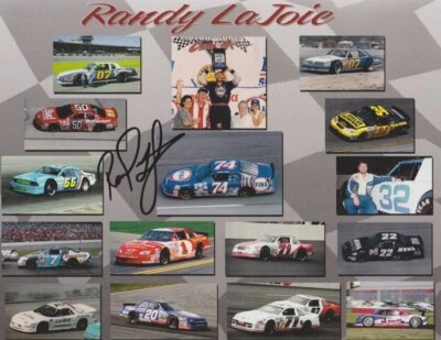 Postal firmada por Randy LaJoie NASCAR Legend 2019 Foto 1 de 2
