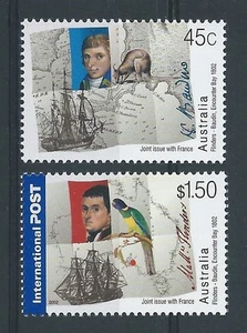 AUSTRALIA 2002 FLINDERS-BAUDIN JOINT ISSUE WITH FRANCE UNMOUNTED MINT, MNH - Picture 1 of 1