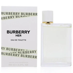 BURBERRY HER EDT SPRAY 3.3 OZ FOR WOMEN-NEW IN BOX - Picture 1 of 1