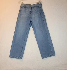 Jeans donna RE Generation by Celebrity rosa new age gamba dritta blu US 7/28 - Foto 1 di 18