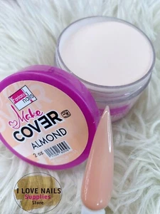 Fantasy Nails Make Cover ALMOND 2 oz Acrylic Powder - Picture 1 of 3