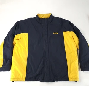 Chaqueta acolchada vintage Chaps Ralph Lauren para hombre 2XL XXL colorblock ropa de calle Y2K - Imagen 1 de 14