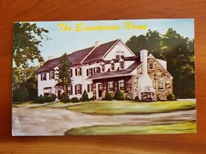 AK - Eisenhower Home at Gettysburg - aus Originalgemälde - Bild 1 von 2
