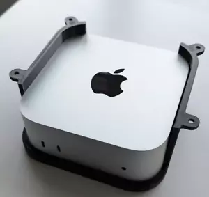 Under Desk Mount for M4 Mac Mini and Mac Studio - with optional shelf storage - Picture 1 of 13