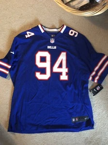 NIKE NFL ON FIELD SPIEL TRIKOT BUFFALO BILLS 94 MARIO WILLIAMS GRÖSSE XXL - Bild 1 von 9