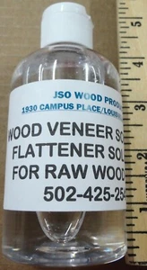 Wood veneer softener flattener 6 ounce bottle - Picture 1 of 3