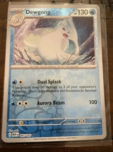 Pokemon 151 Dewgong 087/165 Reverse Holo Rare NM - Picture 1 of 1