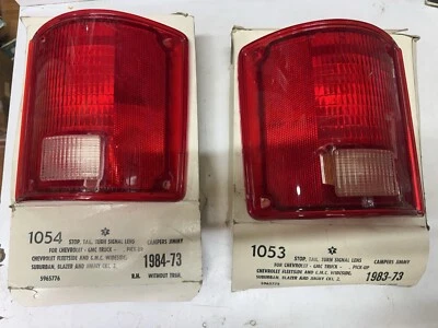 Chevrolet GMC Truck 1973/1984 Suburban Blazer y lente de luz trasera Jimmy Rh Lh Foto 1 de 4