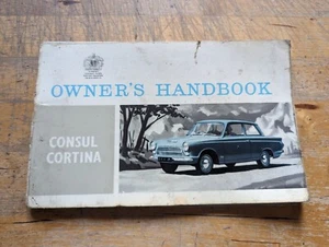 1962 Ford Consul Cortina Owners Handbook - Picture 1 of 8