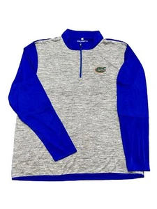 Florida Gators Pullover Men XXL Prospect Quarter-Zip Lightweight Colosseum - Picture 1 of 11