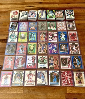 ОГРОМНЫЙ 200 + спортивная карта значение лот NBA NFL MLB новичков авто дешевая коллекция инвестировать - Изображение 1 из 4