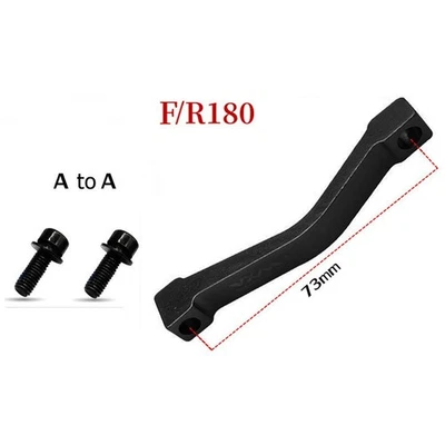 Adattatore pinza freno a disco facile da usare palo anteriore/posteriore/IS MTB - Immagine 1 di 4