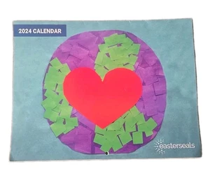 Easterseals 2024 St Jude Children's Hospital 12 Month Calendar Drawings Kids - Picture 1 of 2