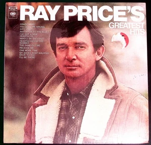 RAY PRICE – RAY PRICE'S GREATEST HITS - COLUMBIA RECORDS VINYL LP 226-87 - Picture 1 of 4