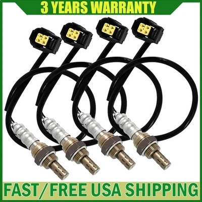 Set of 4 OEM Oxygen O2 Sensor for 2001-2018 Jeep Wrangler V6 3.6L 3.8L L6 4.0L - Image 1 of 4