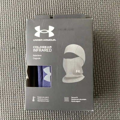 Máscara facial Under Armour UA para hombre CGI ColdGear® infrarrojo con capucha de pasamontañas azul marino Foto 1 de 4