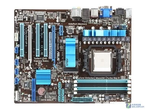 ASUS M4A88TD-V EVO/USB3 Motherboard AMD 880G DDR3 Socket AM3 ATX w/ IO Shield - Picture 1 of 3
