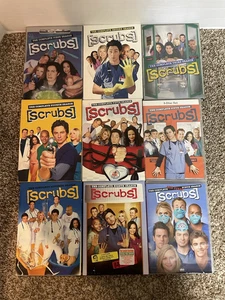 Scrubs: The Complete Series on DVD Seasons 1-9 ... FREE SHIPPING ! - Picture 1 of 2