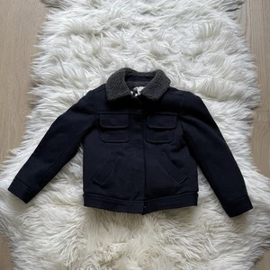 Bonpoint Girls Wool Coat Size 4 Years - Picture 1 of 6