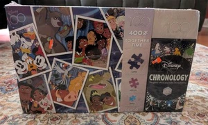Disney Celebration 100 Years Together Time 400-teiliges Puzzle & Chronologie-Spiel NEU - Bild 1 von 2