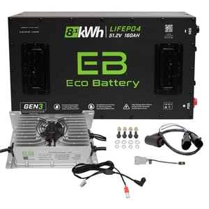 Eco Battery 51V 160Ah Lithium GEN3 Battery Bundle for Venom EV Strike, Stealth - Bild 1 von 8