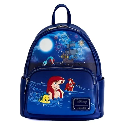 The Little Mermaid Ariel Fireworks Glow and Light Up Mini Backpack - Image 1 of 4