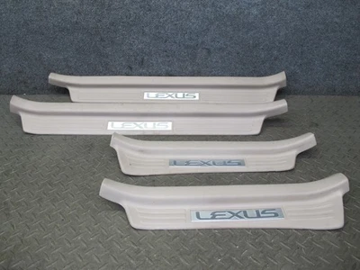 Juego de 4 molduras de placa de alféizar de puerta delantera y trasera Lexus UZJ100L LX470 1998-2002 Foto 1 de 4