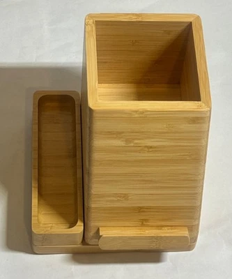 Project 62 Wireless Charging Desk Organizer Wood - Image 1 of 4