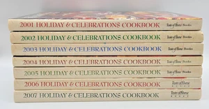 Taste of Home's Holiday and Celebrations Cookbook 2001 - 2007 Hardcover Lot of 7 - Picture 1 of 8