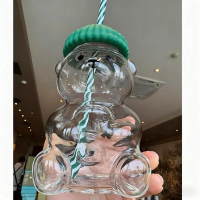  Copo de vidro Teddy Bearista edição limitada 2025 novo - Imagem 1 de 4