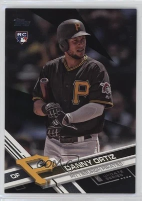 2017 Topps Update Black /66 Danny Ortiz #US30 Rookie RC - Image 1 of 2
