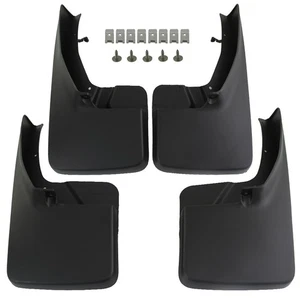 For 2010-2018 Ram 2500 3500 4PC Mud Flaps W Factory Fender Flares ABS Material - Picture 1 of 7