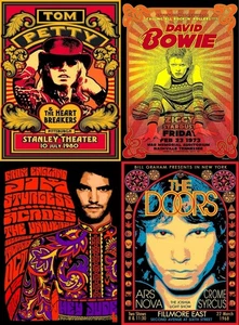 178 Music Posters - Disco Hard Rock Metal Pop Jazz Blues Punk Folk Images on DVD - Picture 1 of 24