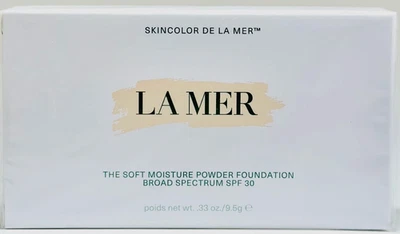 💠LA MER 43 Caramel The Soft Moisture Powder Foundation SPF 30 Sealed FREE SHIP - Image 1 of 4