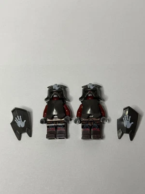 Lord Of The Rings Lego Custom Uruk-Kai Minifigure White Hand Lot Of 2 - Image 1 of 4