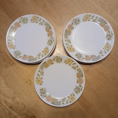 De Colección 5 Platos Laterales de Pan Noritake Progression SUNNY SIDE Caléndula 6-1/4" Japón Foto 1 de 4