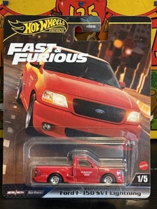 Hot Wheels Premium Fast & Furious Ford F-150 SVT Lightning Brand New - Picture 1 of 4
