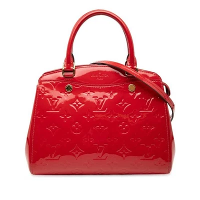 Bolso de Mano Louis Vuitton Monograma Vernis Blair PM 2WAY M50810 Rojo Foto 1 de 4