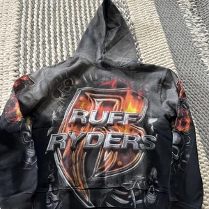 Neu Kool Kiy Ruff Ryders Rap Group VINTAGE WASH Hoodie Gr. L schwarz DMX LOX EVE - Bild 1 von 6