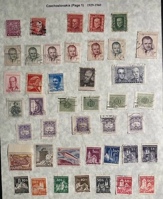 东欧邮票-捷克斯洛伐克、捷克斯洛伐克、罗马尼亚罗马尼亚 CTO 473 张邮票 — 第 1/4 张图片