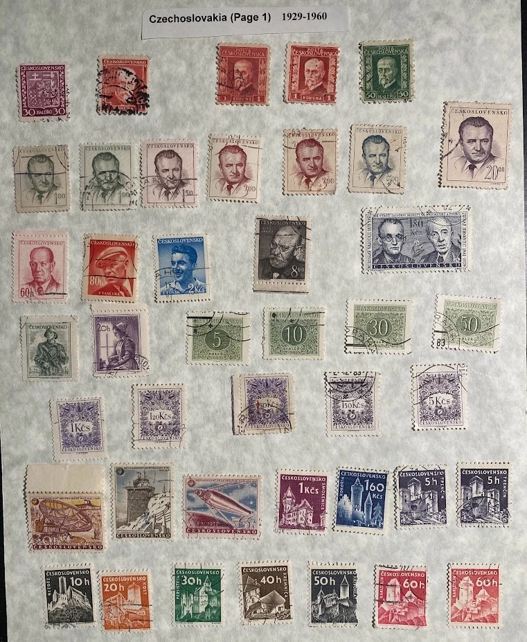 East Europe Stamps-Czechoslovakia, Ceskoslovensko, Romania Romana CTO 473 stamps - Image 1 of 4