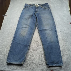 Levis Silvertab Jeans Mens 34x34 Blue Baggy Fit Y2K 2006 VTG Dirty Wash Denim - Picture 1 of 19