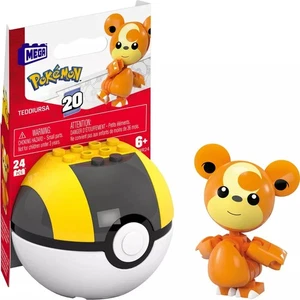 Mega Bloks Pokemon Mega Construx Teddiursa Figur Serie 20 HWR24 - Bild 1 von 5