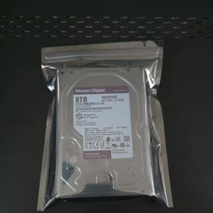 Western Digital Purple 8TB SATA 6Gb/s 3.5p Survillance HDD - Picture 1 of 2