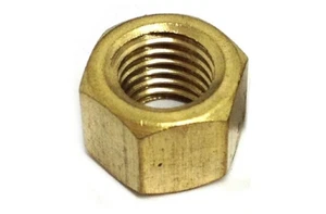 CHAMPION CMN101 BRASS MANIFOLD NUT 1/4" UNC - SOLD AS 1 - Picture 1 of 4