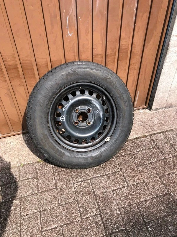 1xkomplette Reserverad Ersatzrad+Felge 185/70R14 88T für Opel Astra,Corsa,Adam - Bild 1 von 4