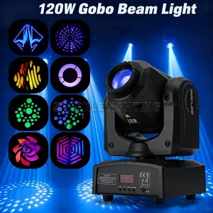 PAIDUN 120W LED RGBW Moving Head Light Gobo Beam Wash Effect DJ Disco Club Party - Bild 1 von 13