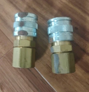 2 pack Foster 3203, 3 Series, Industrial Coupler, Manual, 3/8" Female NPT - Picture 1 of 7