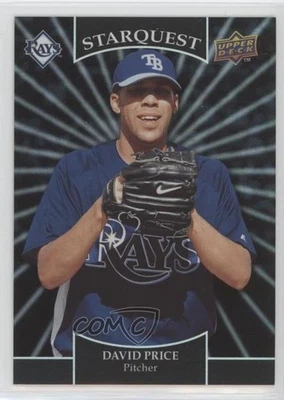 2009 Upper Deck Starquest Black Ultra Rare David Price #SQ-37 Rookie RC - Image 1 of 2
